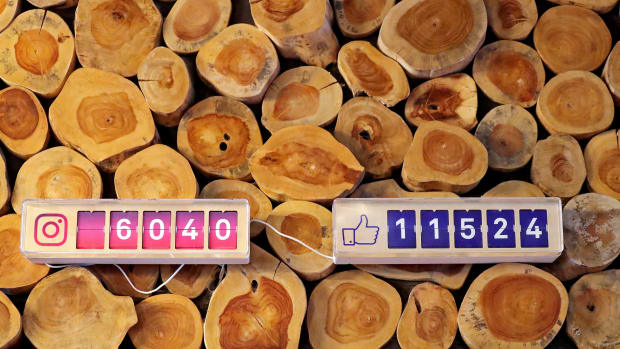 Tickers display Town Tavern s social media status, Wednesday, Sept. 20, 2023, in Copley, Ohio.